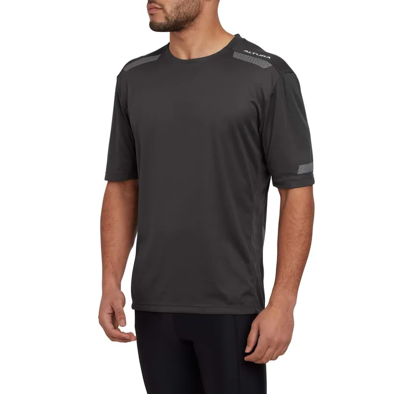 Altura All Road Short Sleeve Performance Tee  Charcoal-3